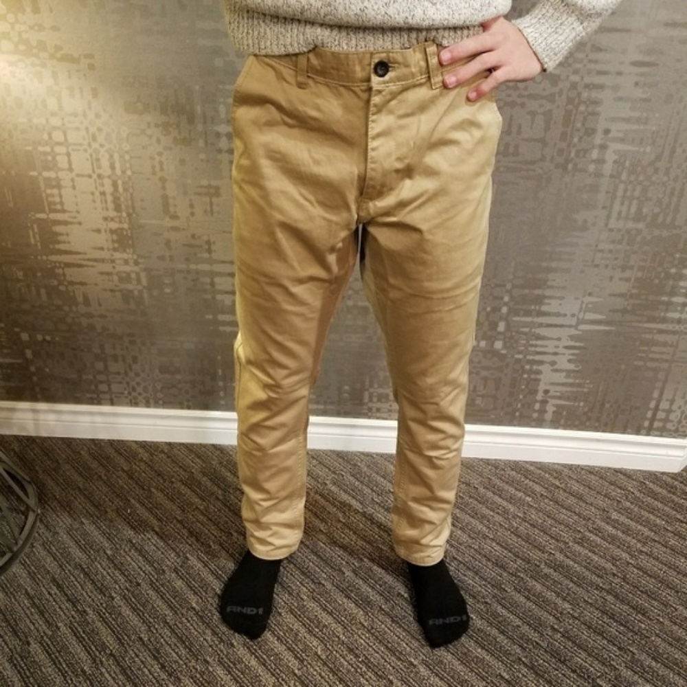 Mens Casual Slim Fit Pants